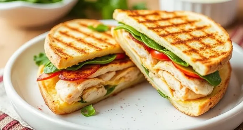 Easy Chicken Panini Recipe