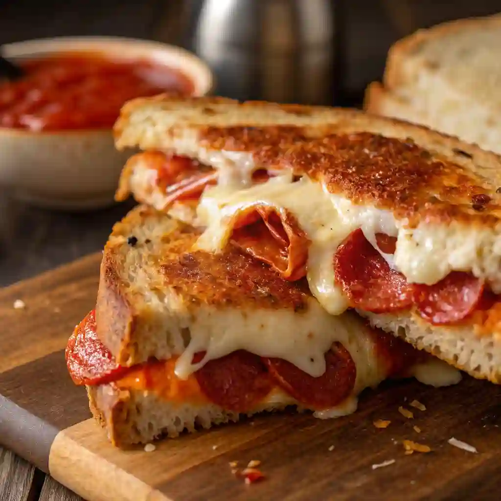 Pizza Grilled Cheese Sandwich