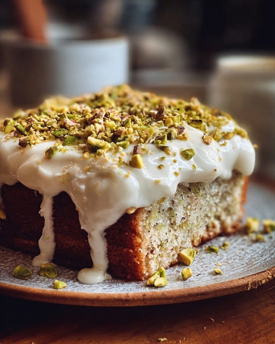 Vegan Pistachio Three Milks