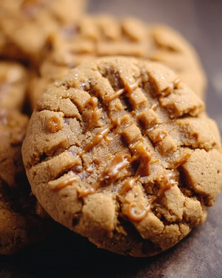 Freshly baked Cookie Butter Cookies on a cooling rack