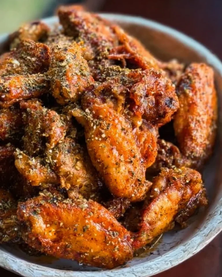 Delicious Cowboy Butter Chicken Wings served with flavorful sauce.