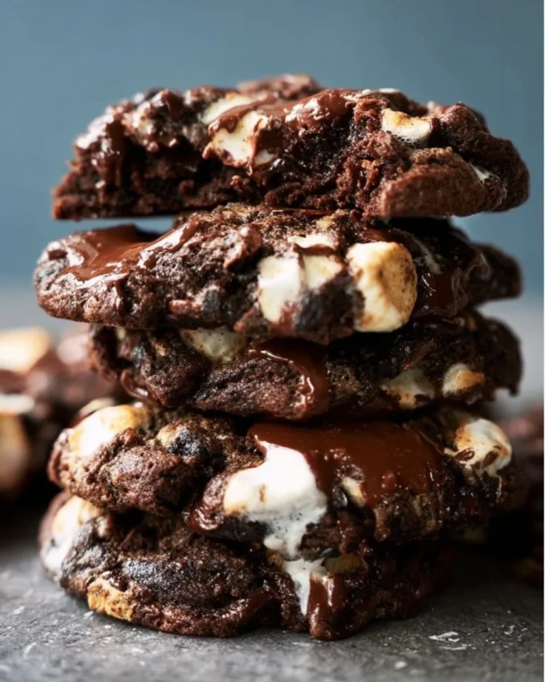 Levain Bakery's delicious Rocky Road Cookies loaded with chocolate and marshmallows