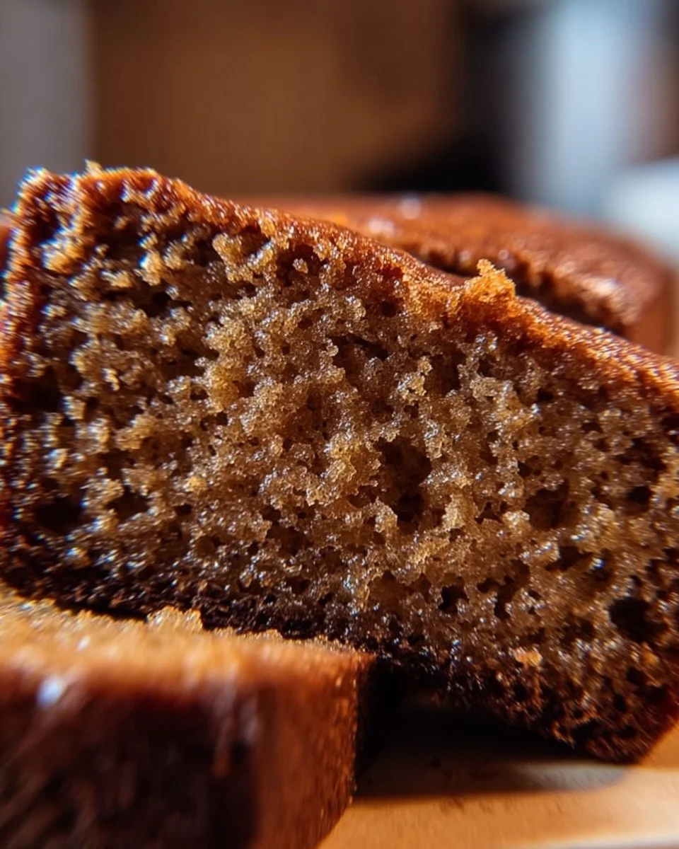 Ultimate Extra Moist Spice Cake topped with cream and spiced frosting