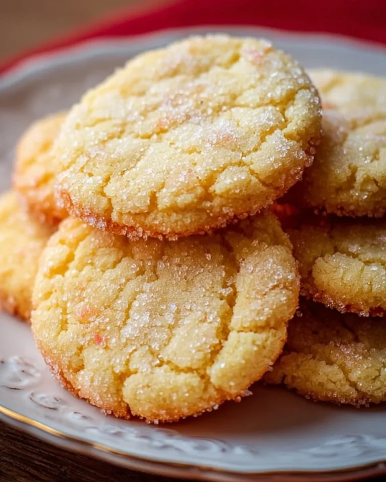 Baked air fryer sugar cookies on a cooling rack, ready to enjoy.