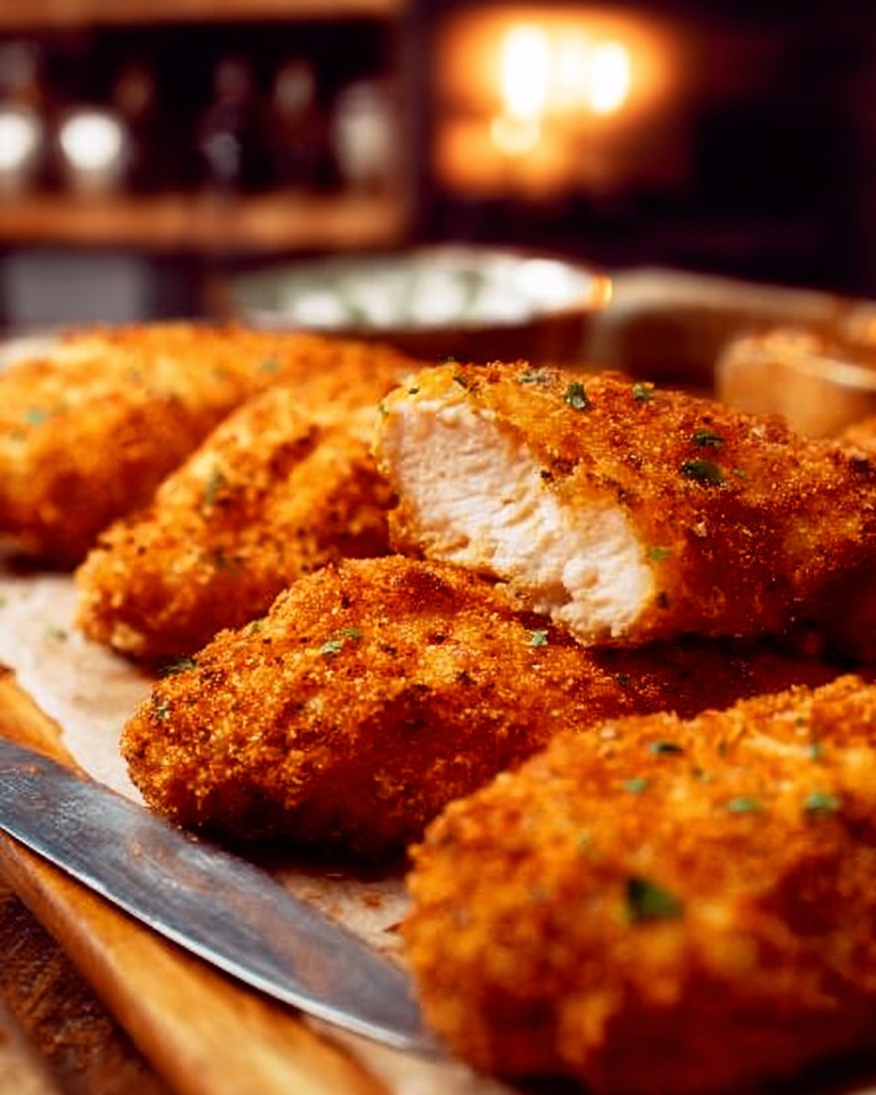 Oven-Fried Chicken Breast