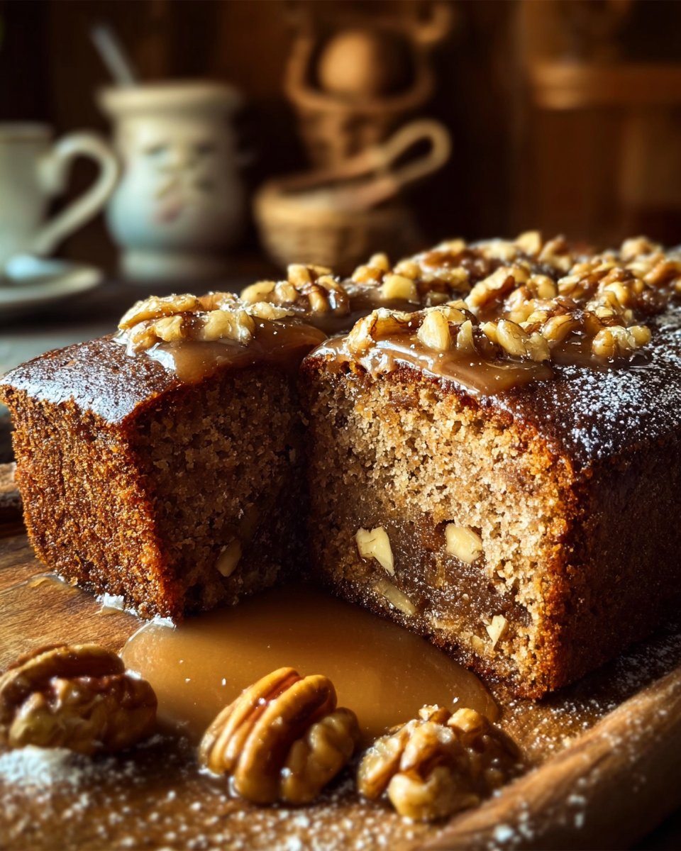 Walnut Cinnamon Cake (Gluten-Free)