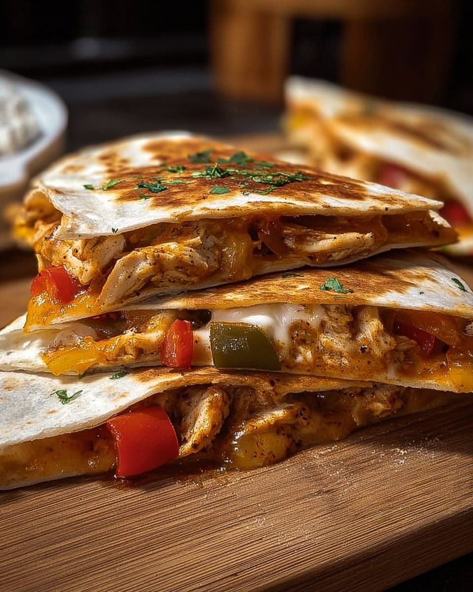 Flavorful Chicken Fajita Quesadillas