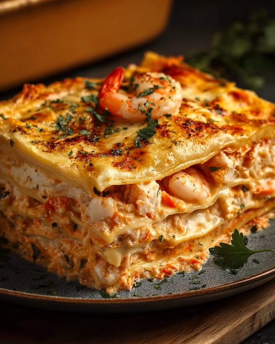 Decadent Seafood Lasagna with Shrimp & Crab You'll Love