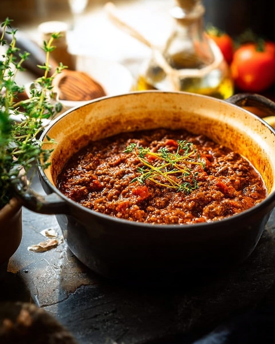 Traditional Bolognese Sauce
