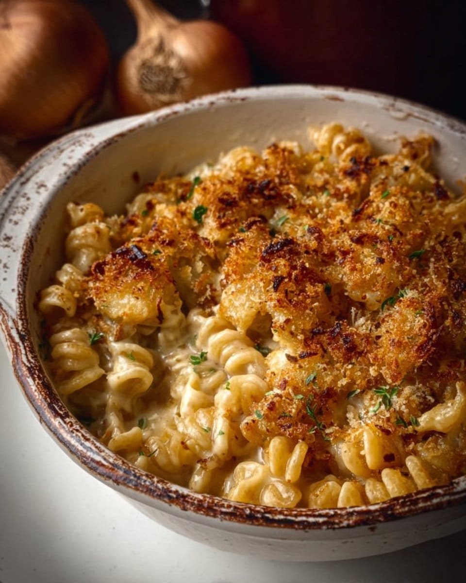 French Onion Soup Pasta Recipe