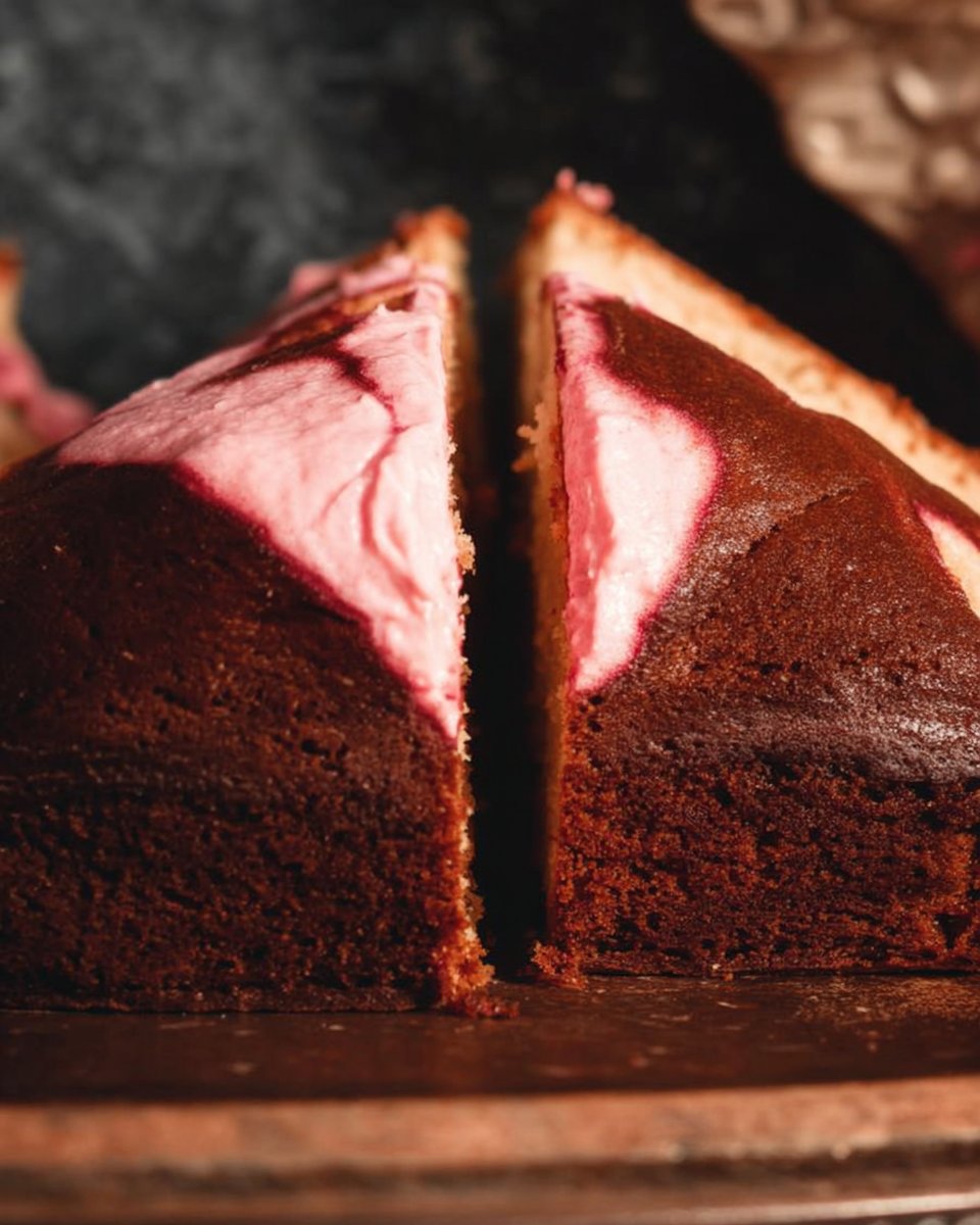 Pink Marble Cake