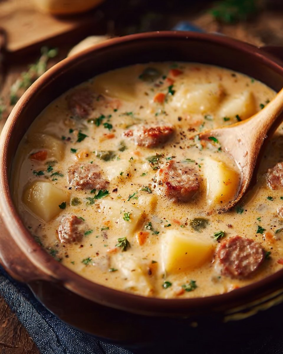 Creamy Sausage Potato Soup for Cozy Family Nights
