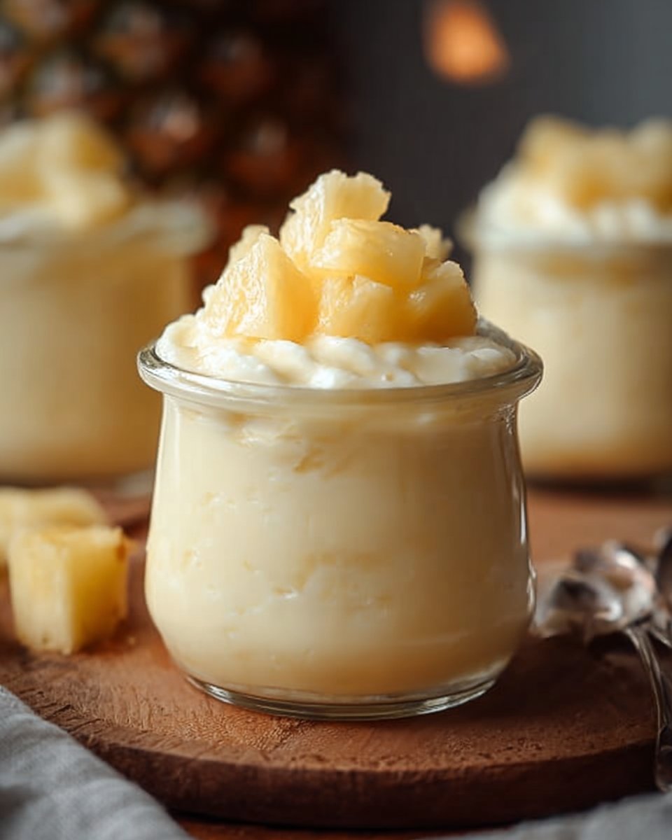 Cottage Cheese Pineapple Mousse Cups: Light, Creamy Bliss!