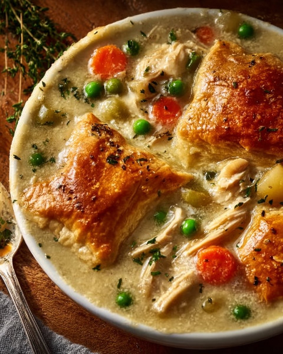 Chicken Pot Pie Soup