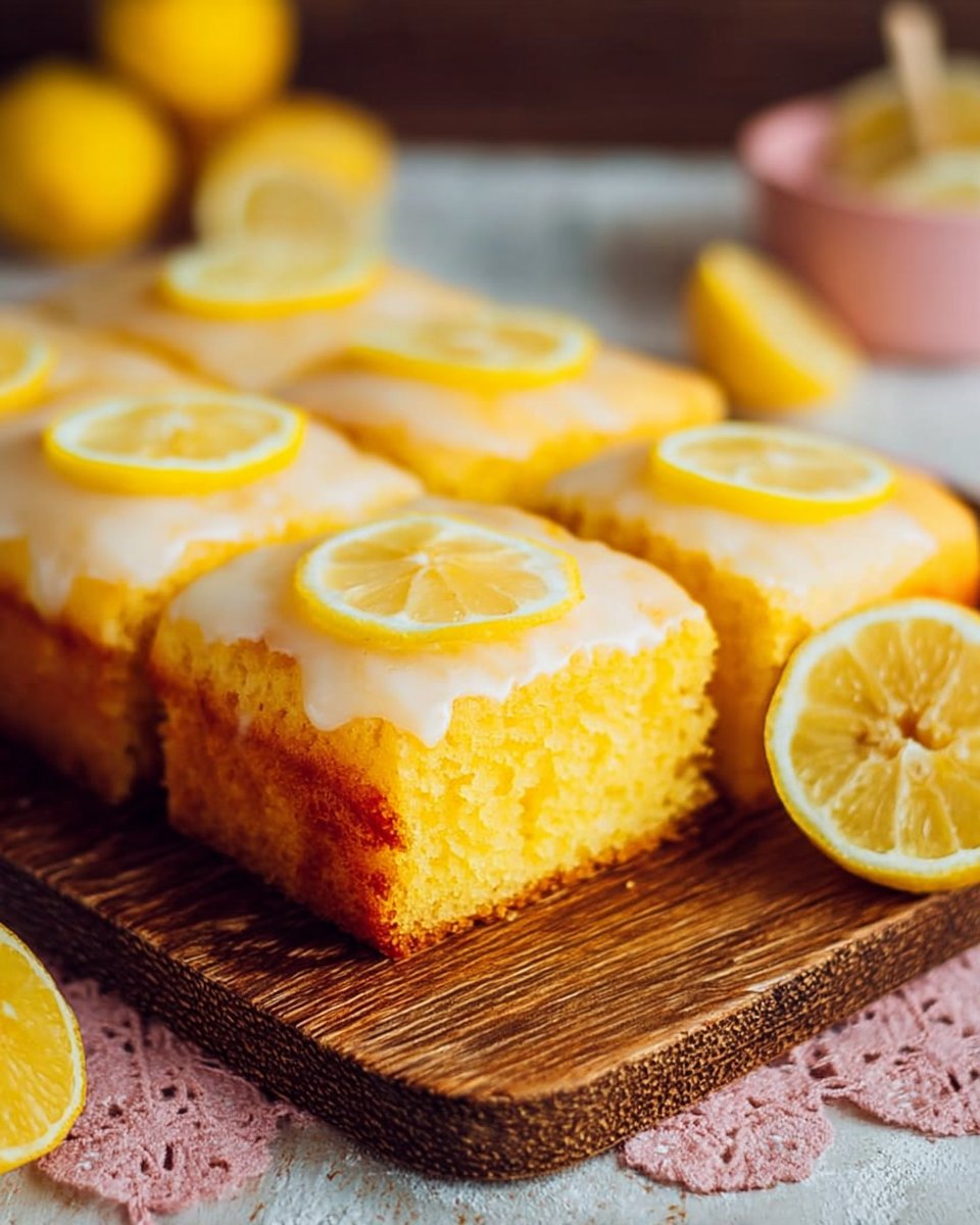 Lemon Sheet Cake