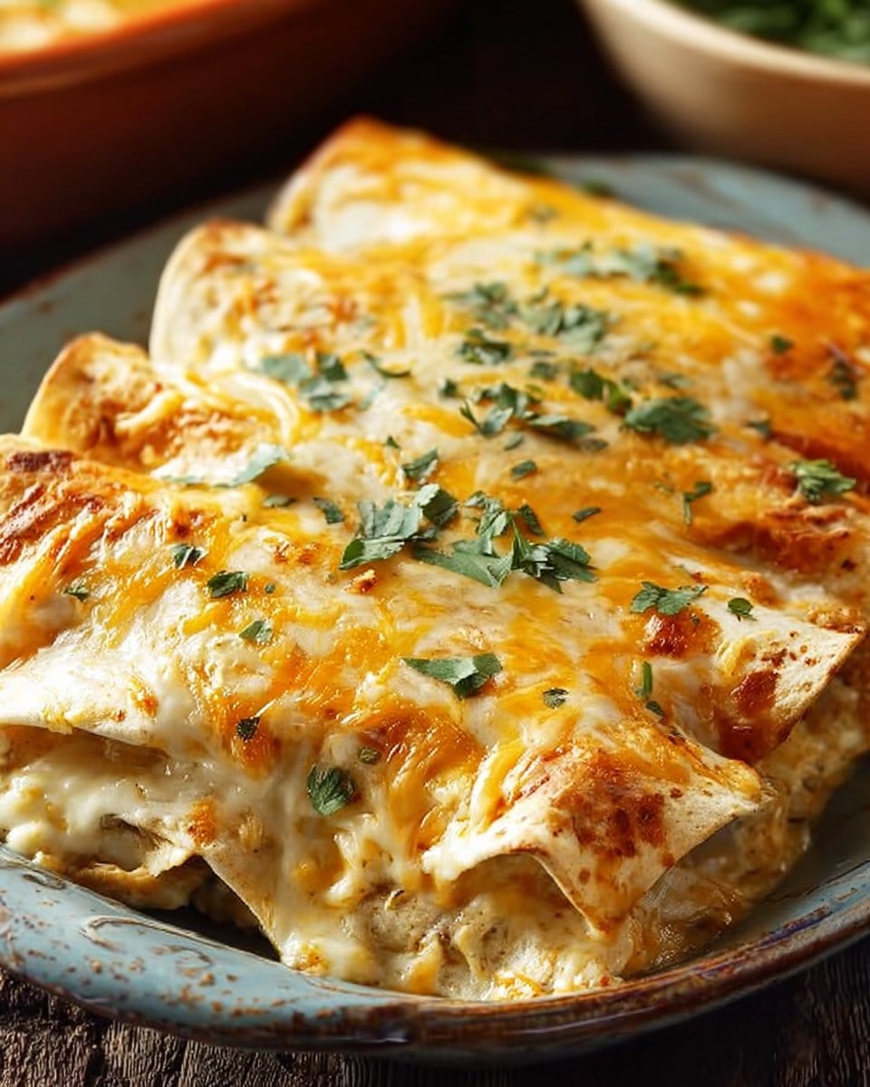 Ultra-Creamy Chicken Enchiladas