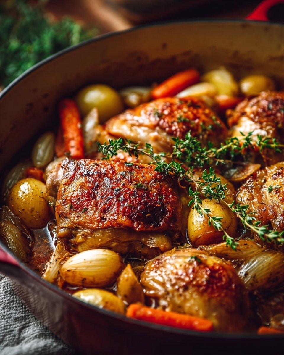 Simple Chicken Pot Roast