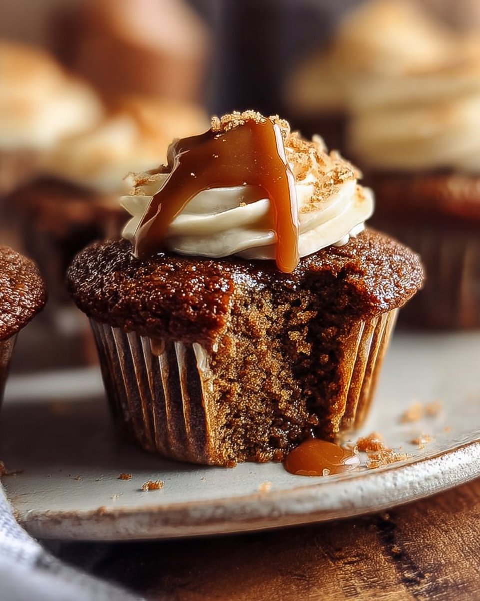 Rich Sticky Toffee Pudding Cupcakes
