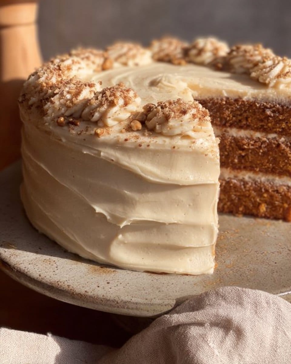 Spice Cake with Brown Butter Cream Cheese Frosting