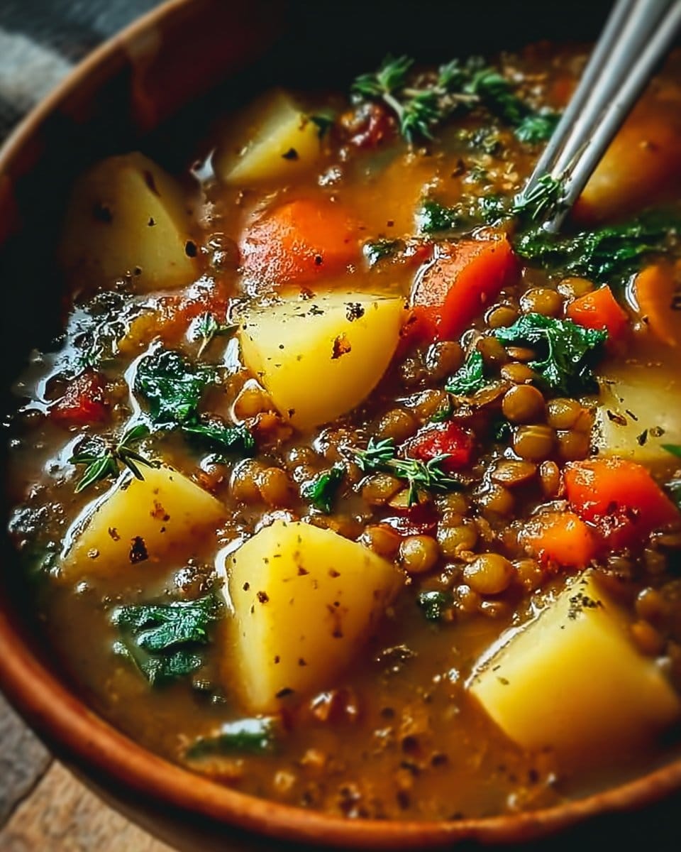 Hearty Lentil and Potato Soup for a Cozy Night In
