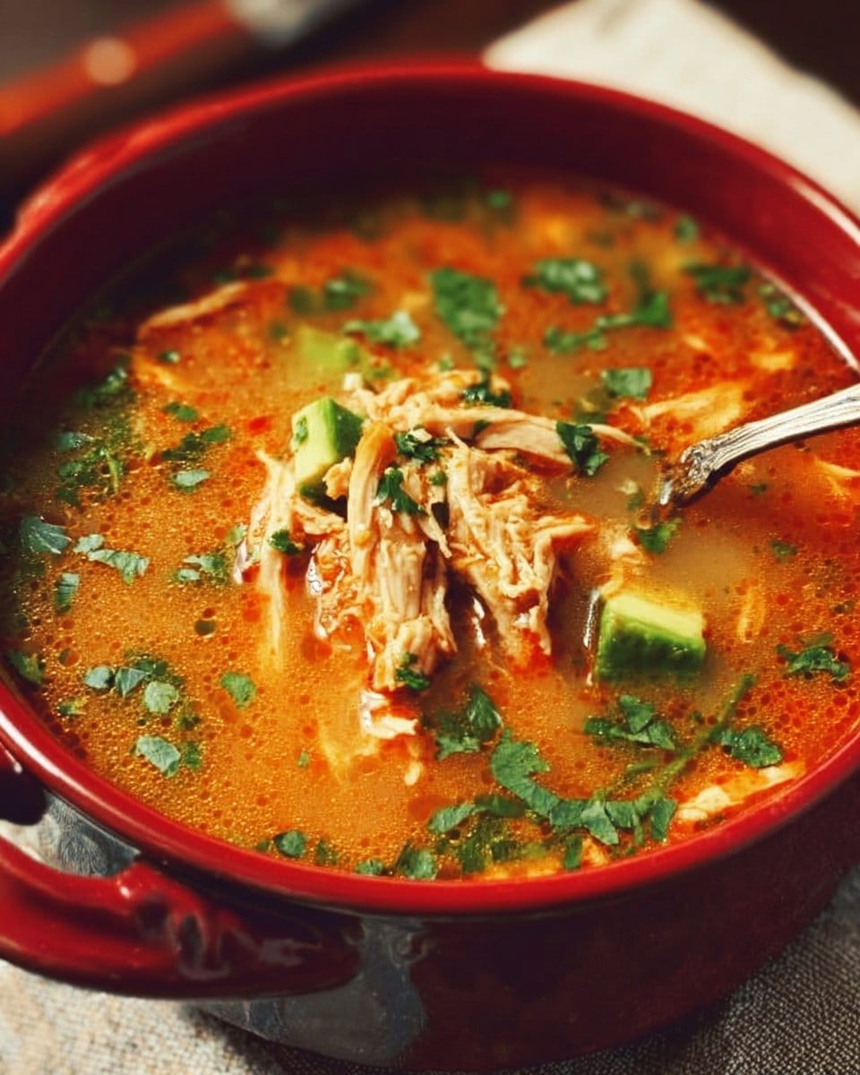 Keto Chicken Enchilada Soup