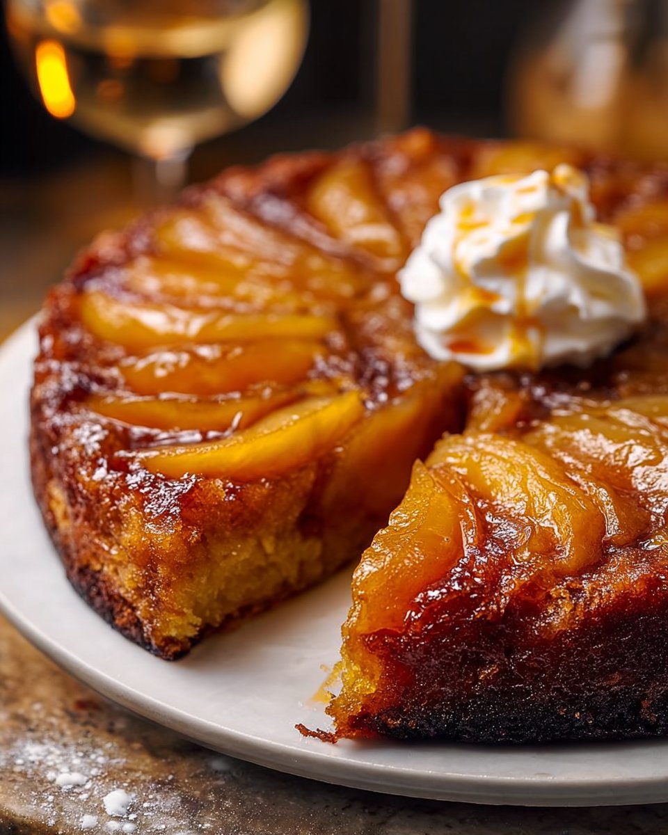 My Best Apple Upside Down Cake