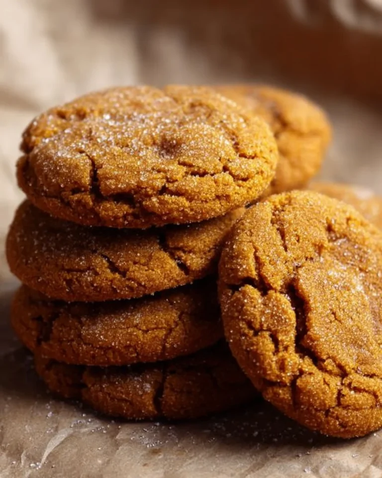 Plate of chewy pumpkin cookies with spices and pumpkin puree