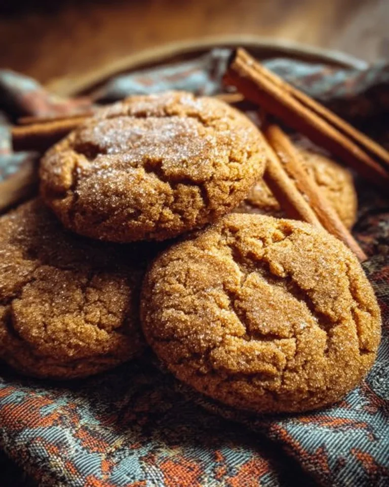 Delicious Cinnamon Brown Butter Cookies on a rustic plate