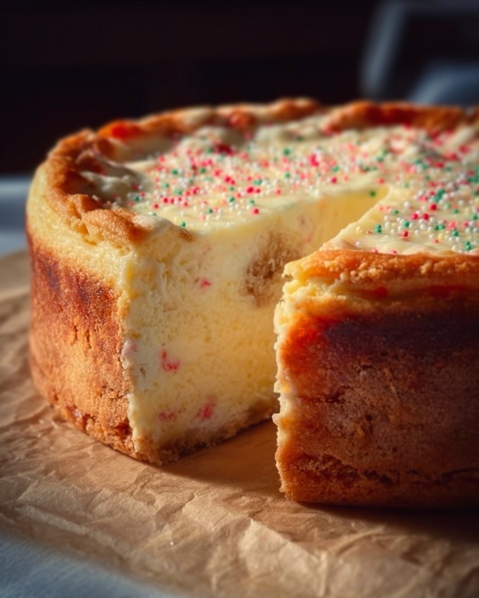 Sugar Cookie Cheesecake