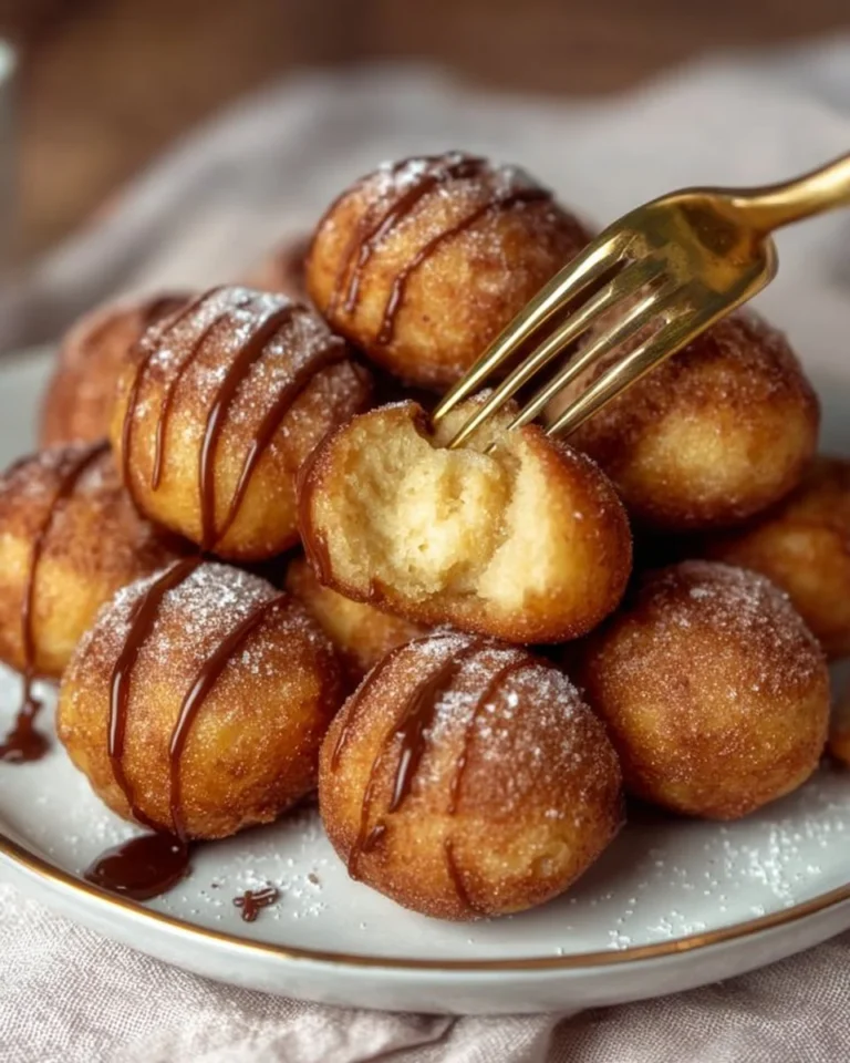 Freshly made delicious donut bites perfect for snacking
