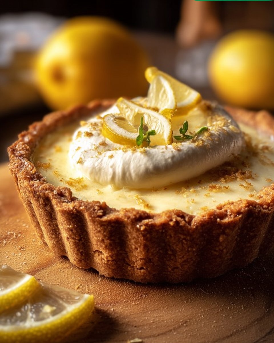 Ricotta and Cream Cheese Tart with Lemon