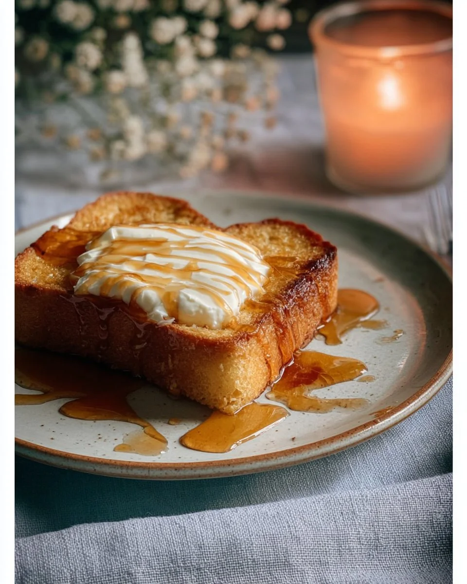Delicious Honey Butter Toast with crispy edges and creamy honey butter spread