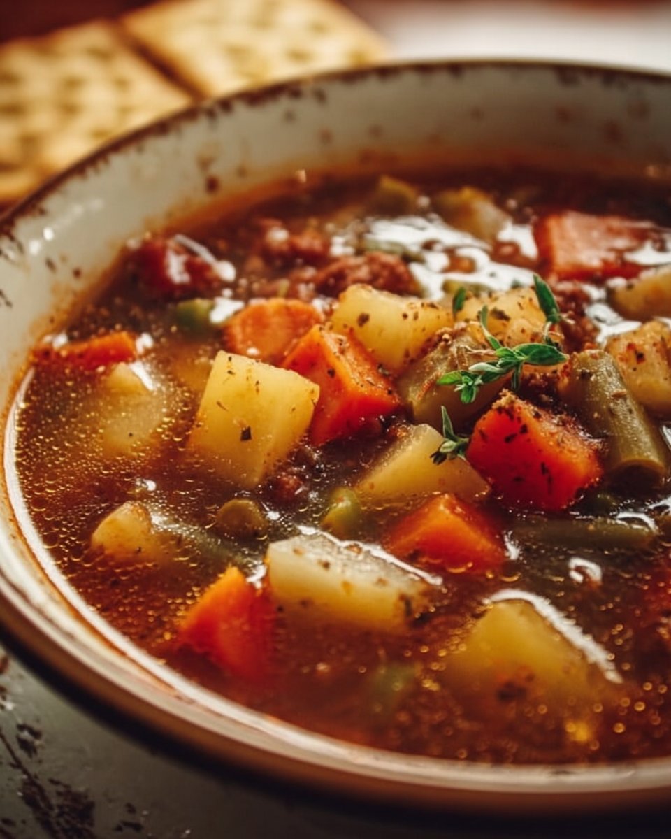 Hamburger Vegetable Soup