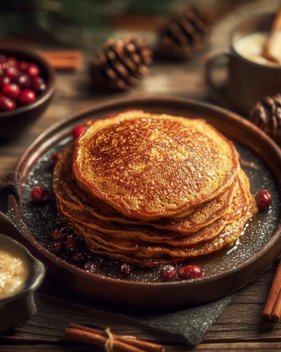 Gingerbread Pancakes