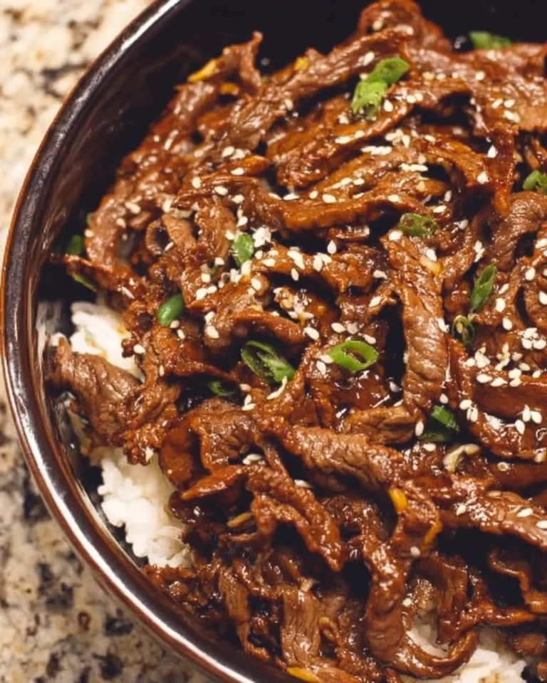 Delicious Korean Beef Bulgogi served with vibrant vegetables and rice