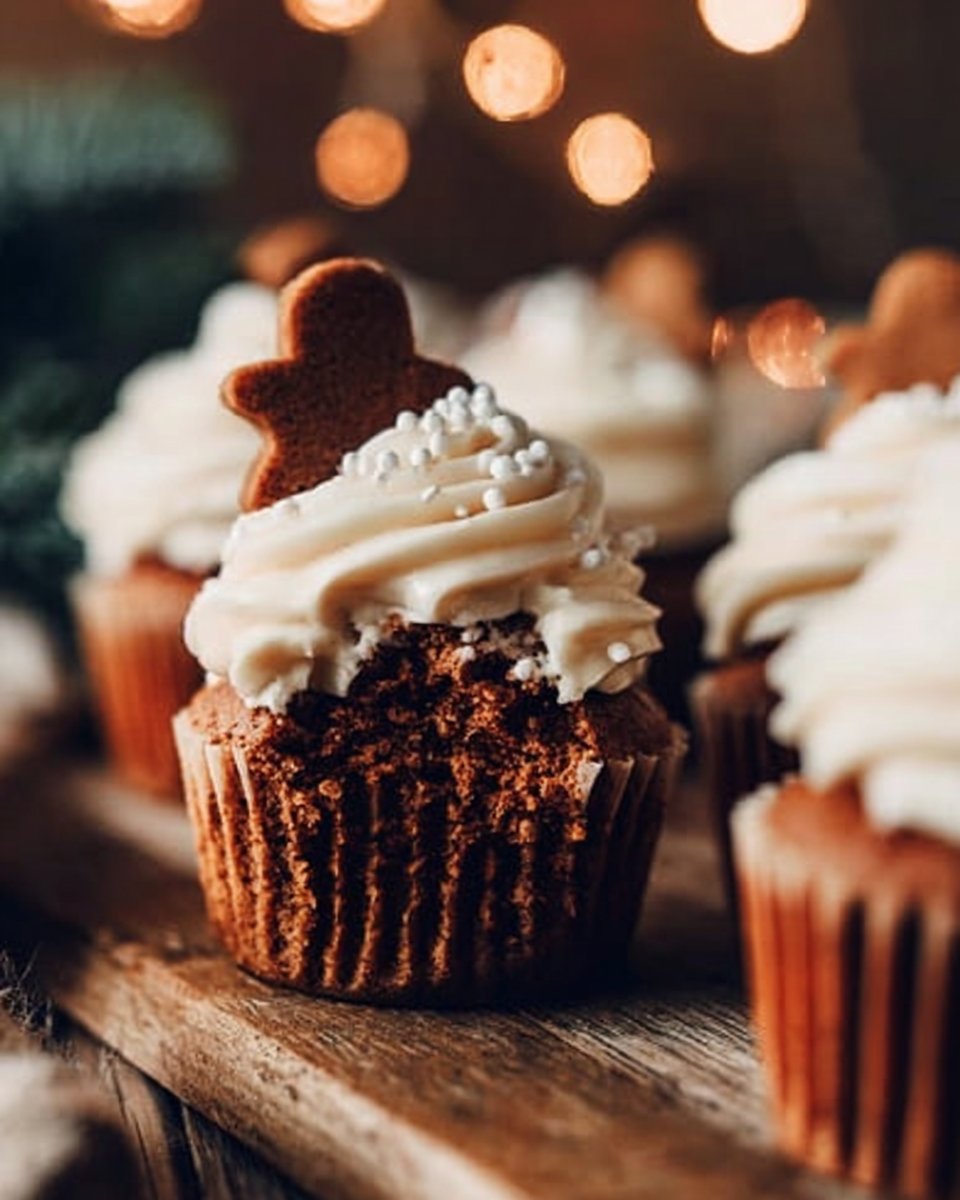 Gingerbread Cupcakes