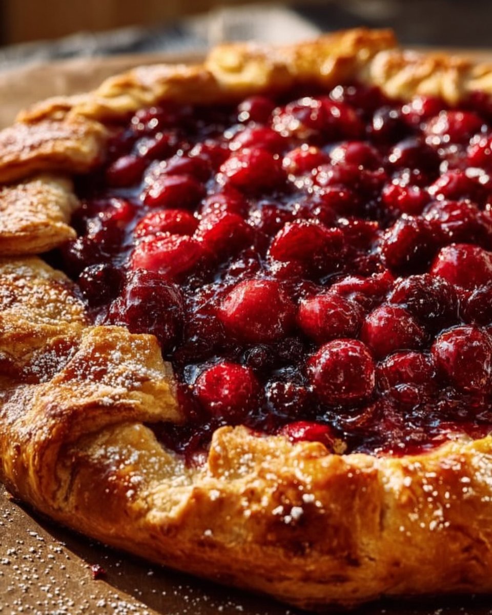 Cranberry Galette