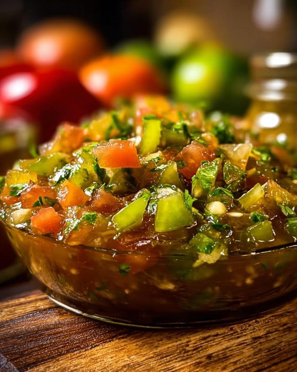 Homemade Green Tomato Salsa