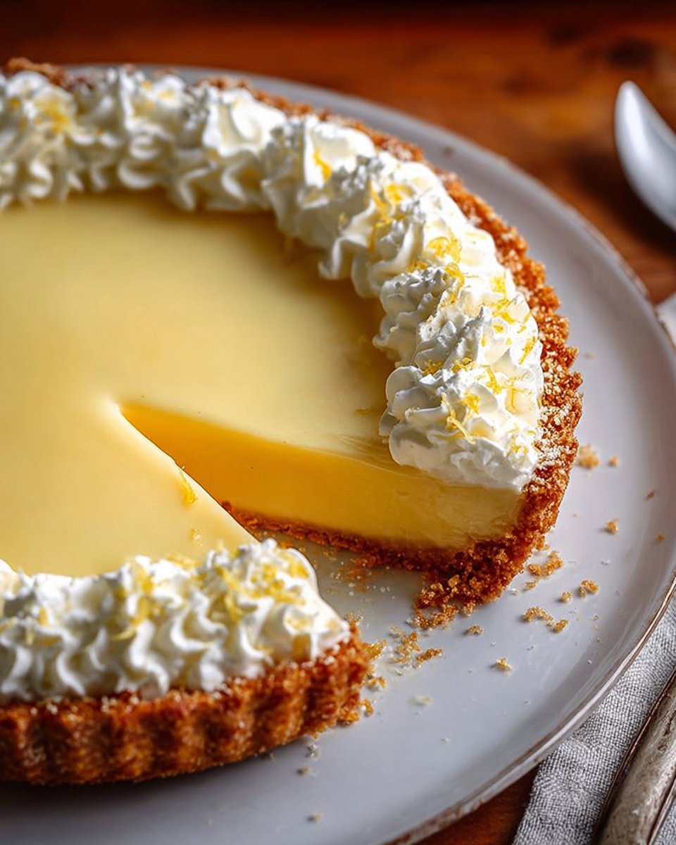 Classic Meyer Lemon Pie with Condensed Milk