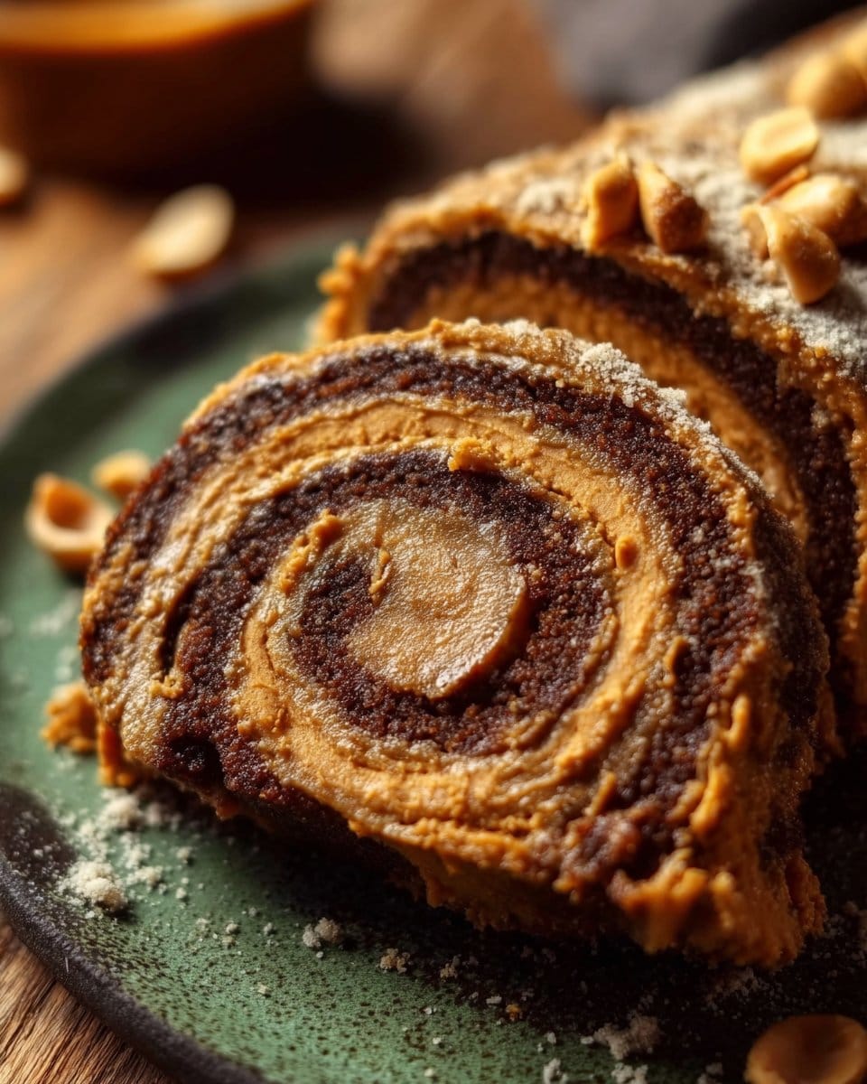 Keto Peanut Butter Pinwheel