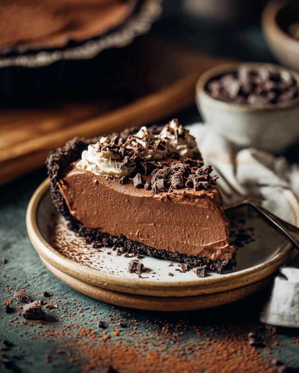 Double Chocolate Cream Pie