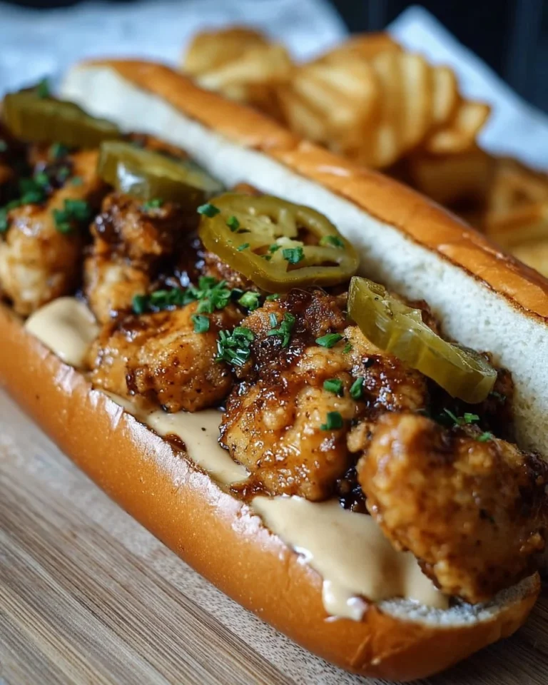 Delicious South Carolina Bird Dog Sandwiches served with fresh ingredients