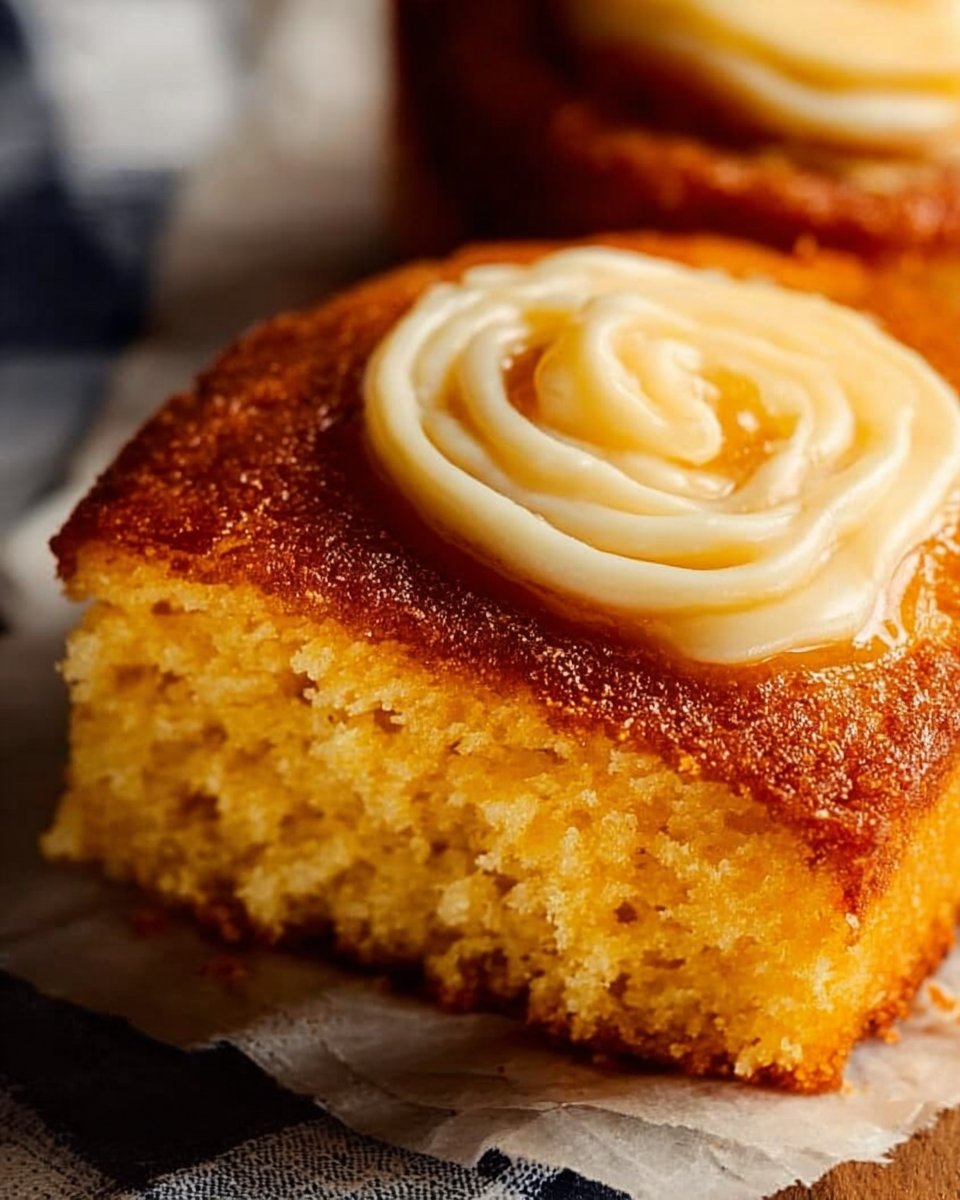 Buttery Cornbread Cake