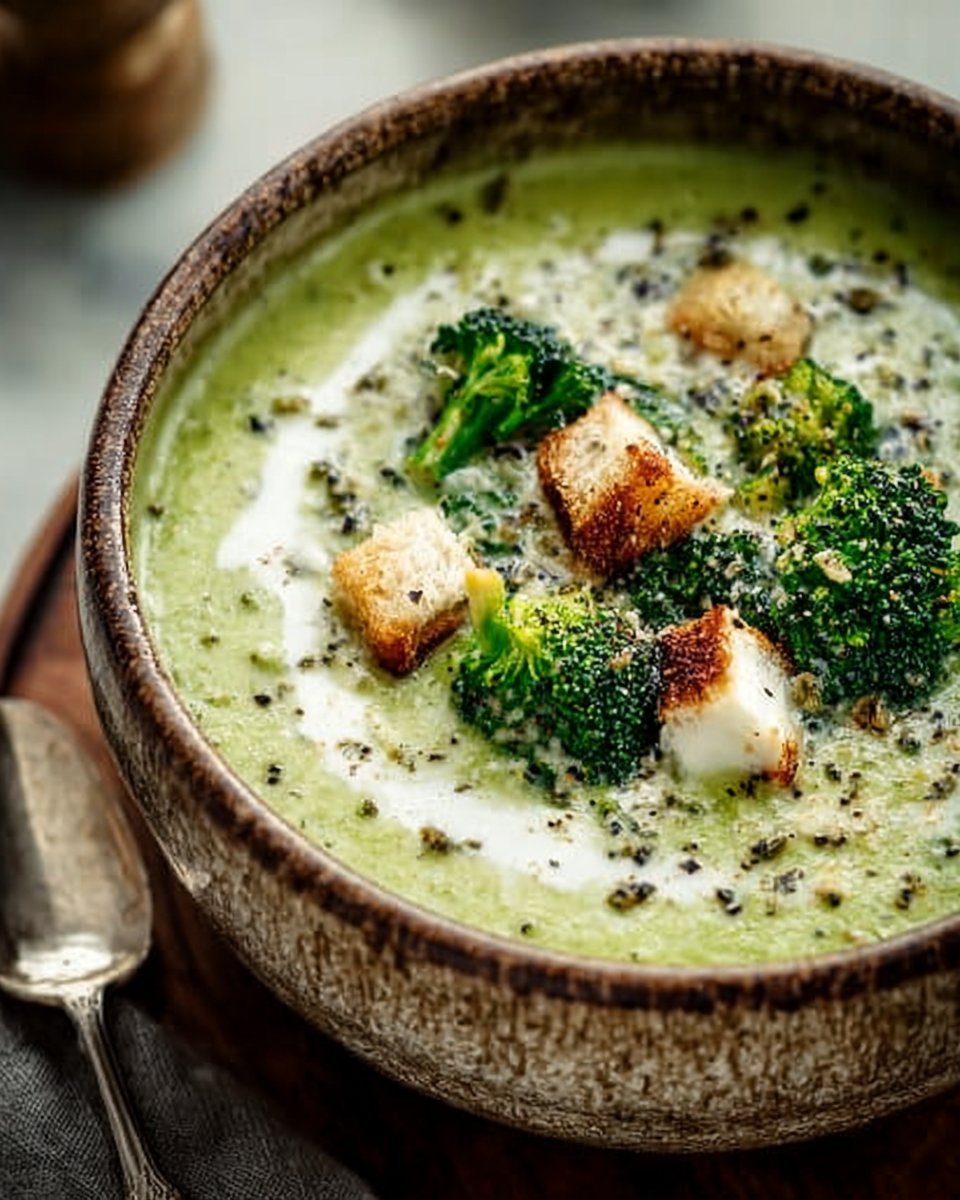 Homemade Broccoli Stilton Soup: Cozy Comfort in 40 Minutes