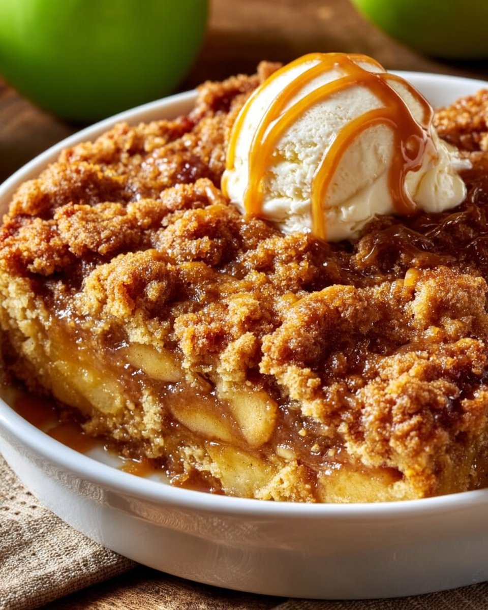 Caramel Apple Dump Cake