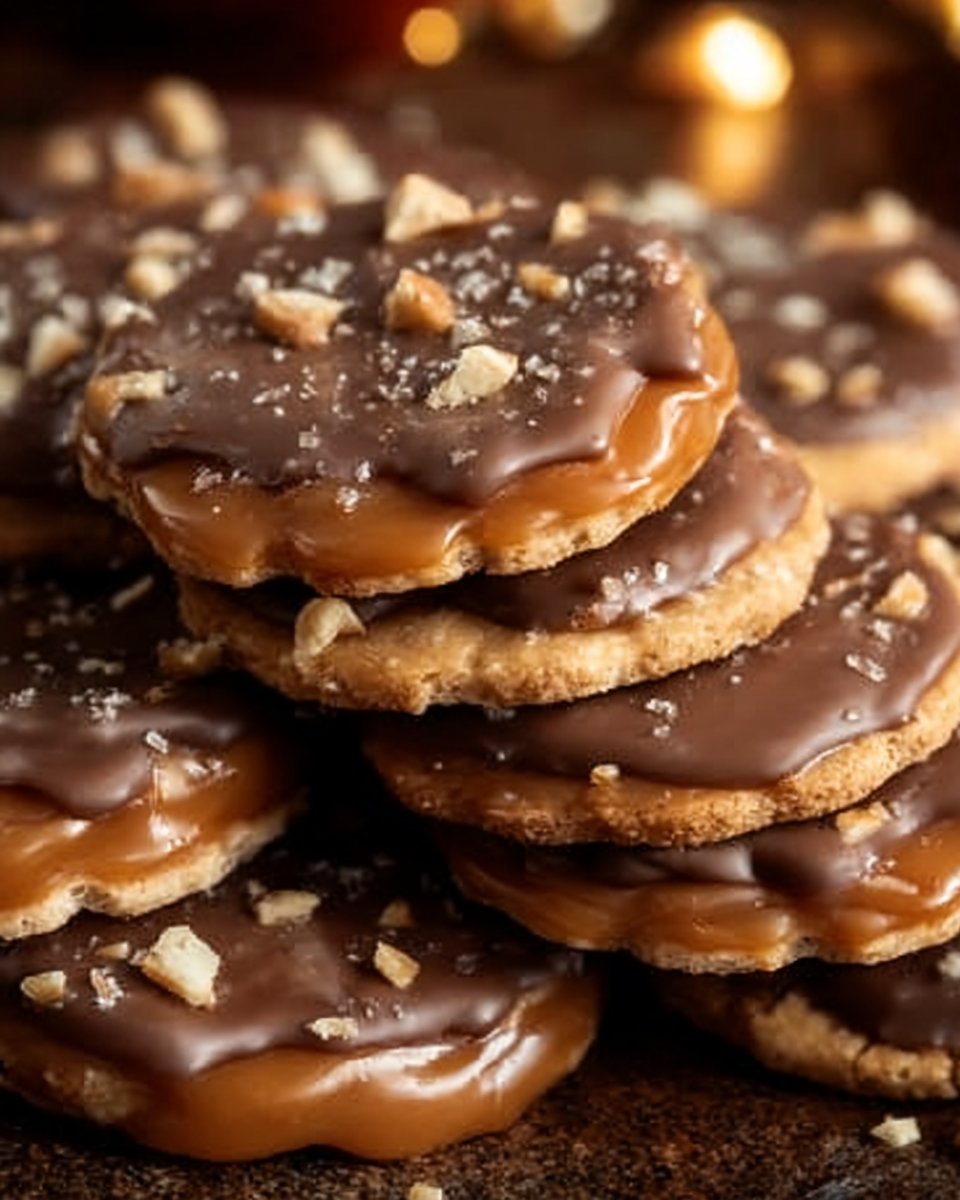 Ritz Cracker Caramel Treats