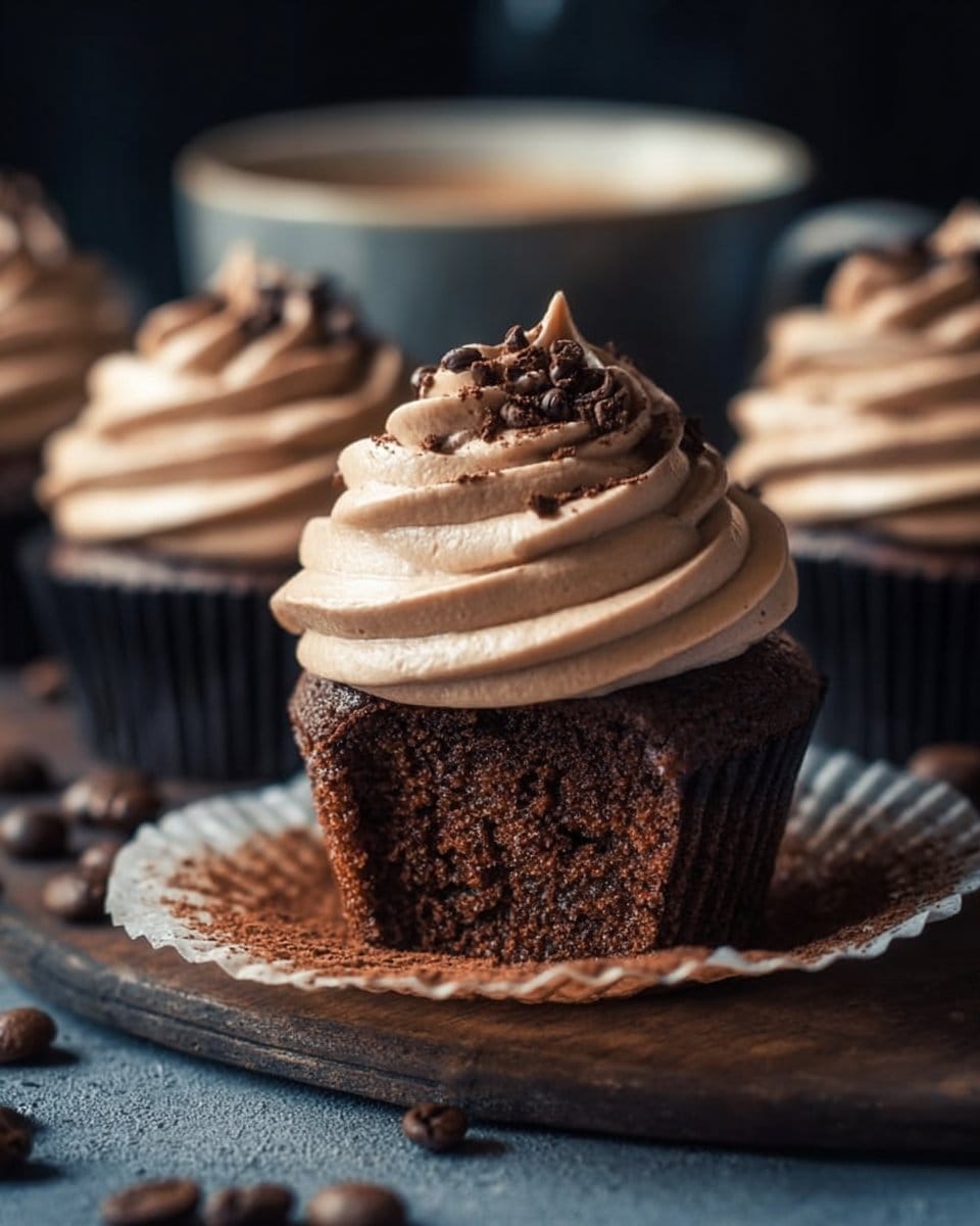 Vegan Mocha Cupcakes