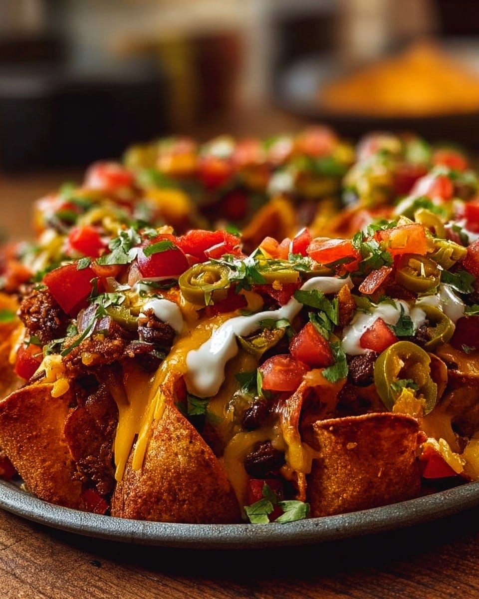 Mexican Bundt Pan Nachos