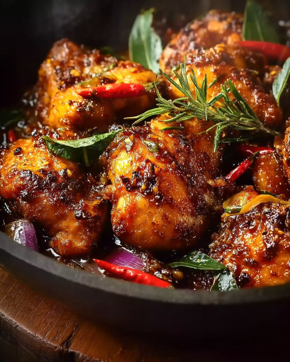 Hot and Tangy Devilled Chicken