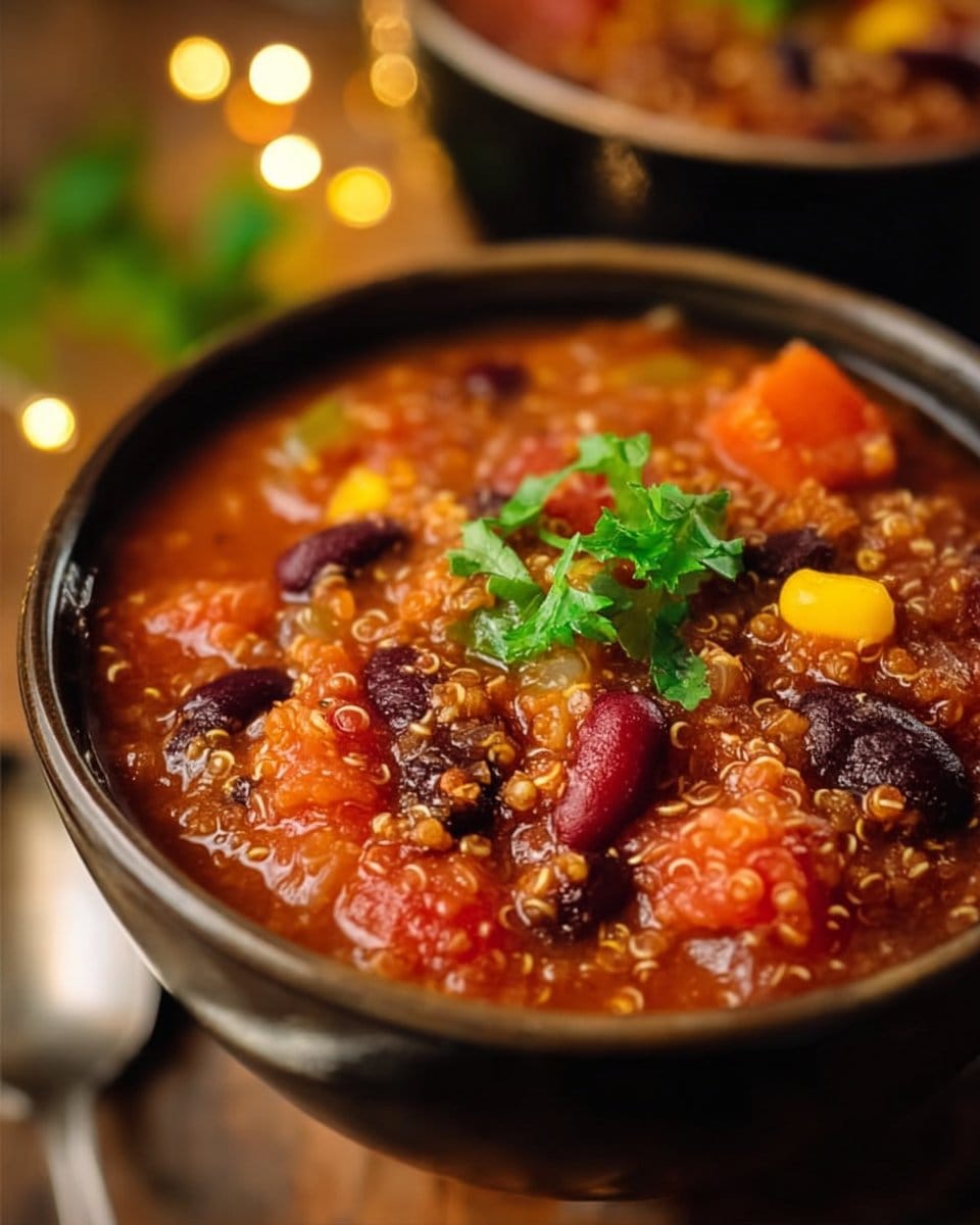Crockpot Vegan Quinoa Chili